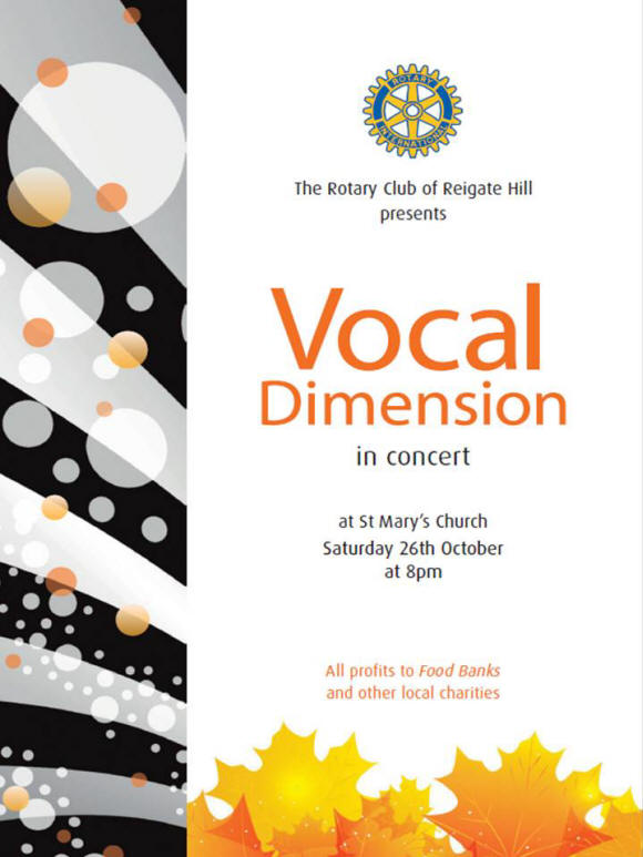Vocal Dimension and the Reigate Rotary Club