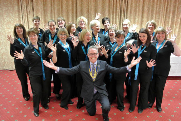 Vocal Dimension with Geoff Geach, President of the Rotary Club of Reigate Hill