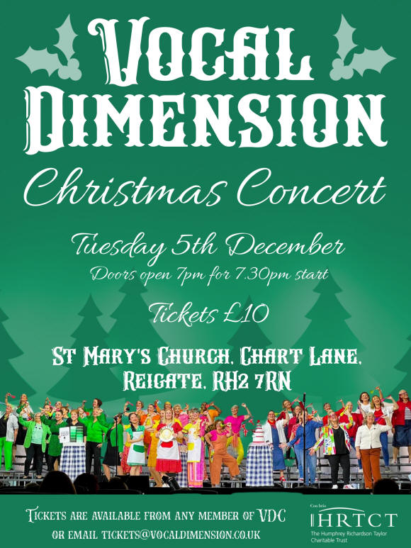 A evening of Christmas music with Vocal Dimension