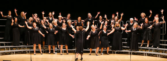 Vocal Dimension on stage